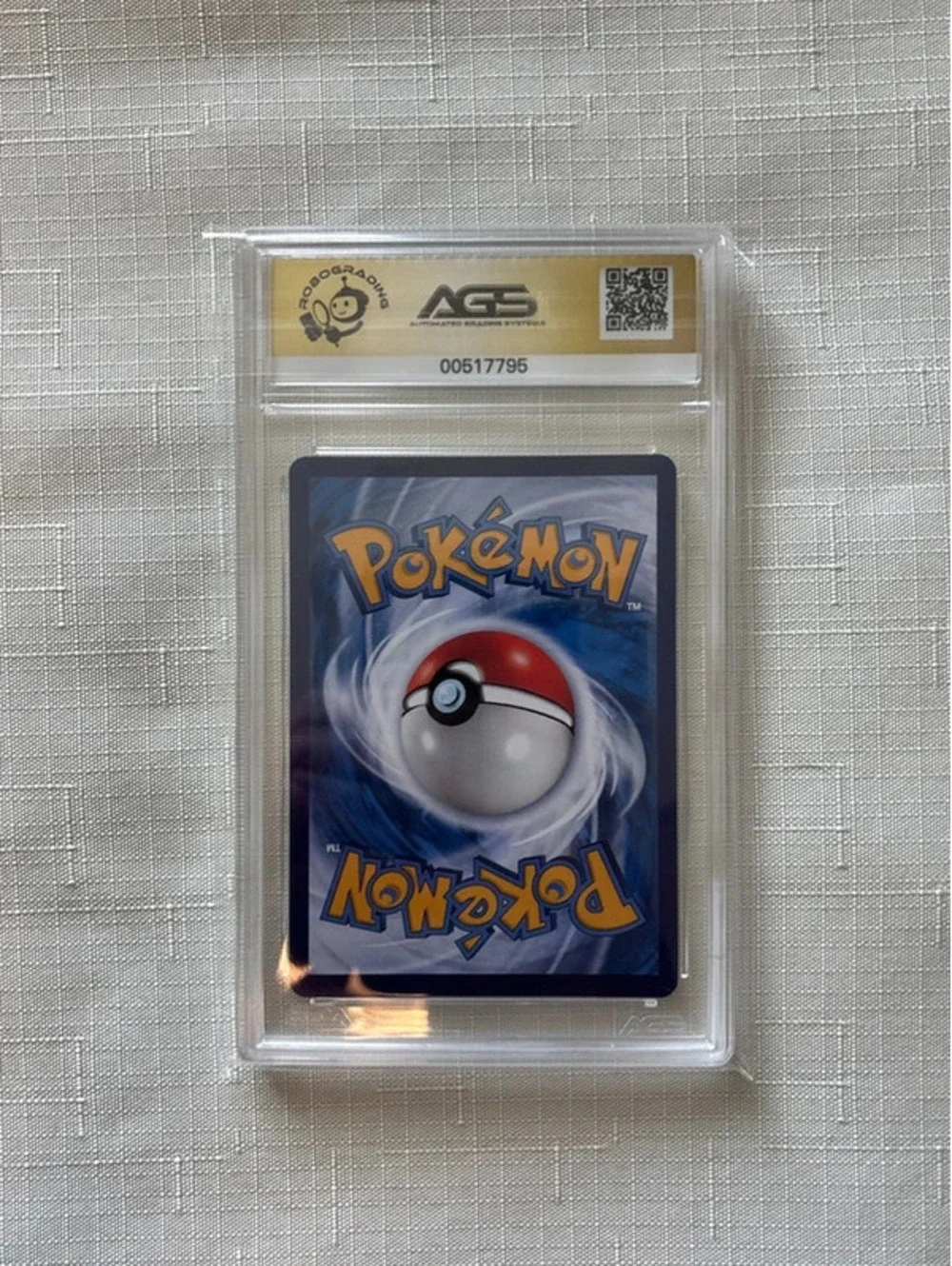 Jolteon AGS Gem Mint 10 - #0306 Chinese Gem Pack Vol. 2 Graded Slab
